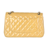 Jumbo Classic Double Flap, £3,800, Handbags, Yellow, Patent Leather, Back view